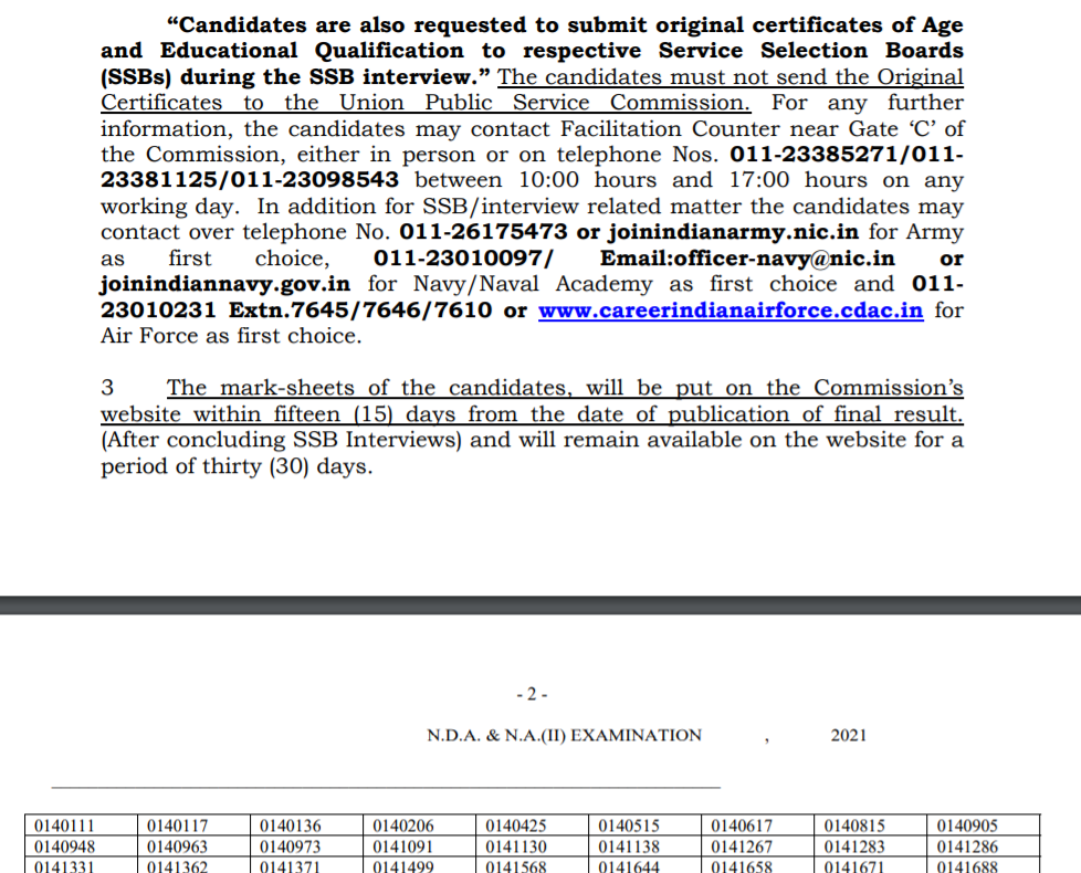 upsc national defence academy written result 2021.png